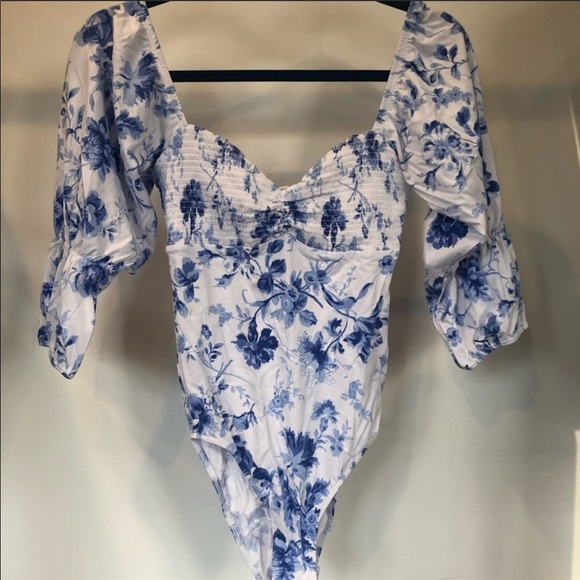 Out from under long sleeve ruched bodysuit - Picture 5 of 7